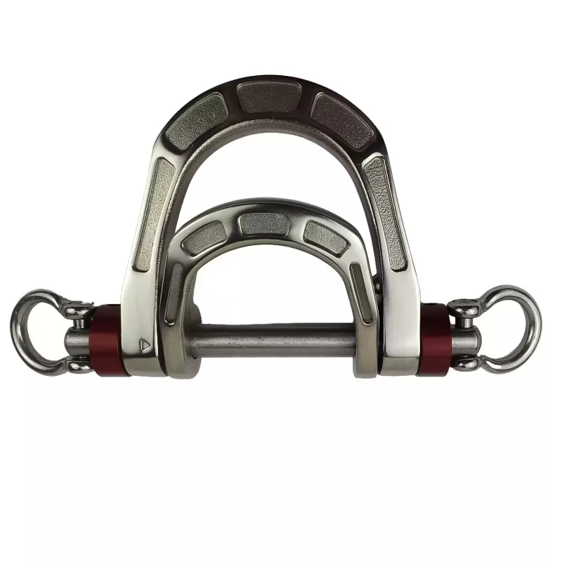 Double D-Ring Load Bearing Ring, Safety Harness Accessory for 5-Point Seat Belt Assembly Replacement