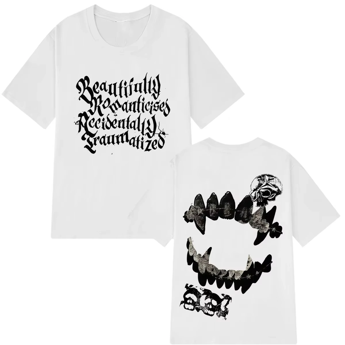 Singer Yungblud IDOLS Tour 2026 Graphics T Shirt Men Women Fashion T-shirts Summer Cotton Casual Gothic Punk Tees Streetwear