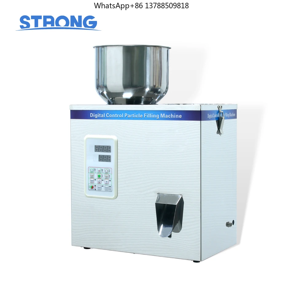 Máquina Dispensadora de Polvo y Gránulos Semiautomática de Escritorio, Pequeña, para Grava, Cacahuetes, Alimento en Polvo, Harina de Arroz Glutinoso, Comida para Gatos