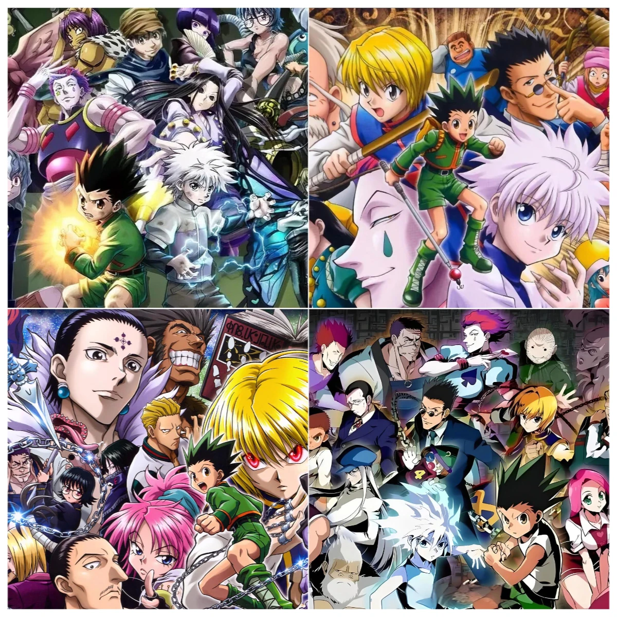 هنتر x هنتر صندوق أعمى صغير لطيف أنيمي الشكل النمط الياباني لعبة غامضة غون كيلوا تحصيل الديكور هدية #2