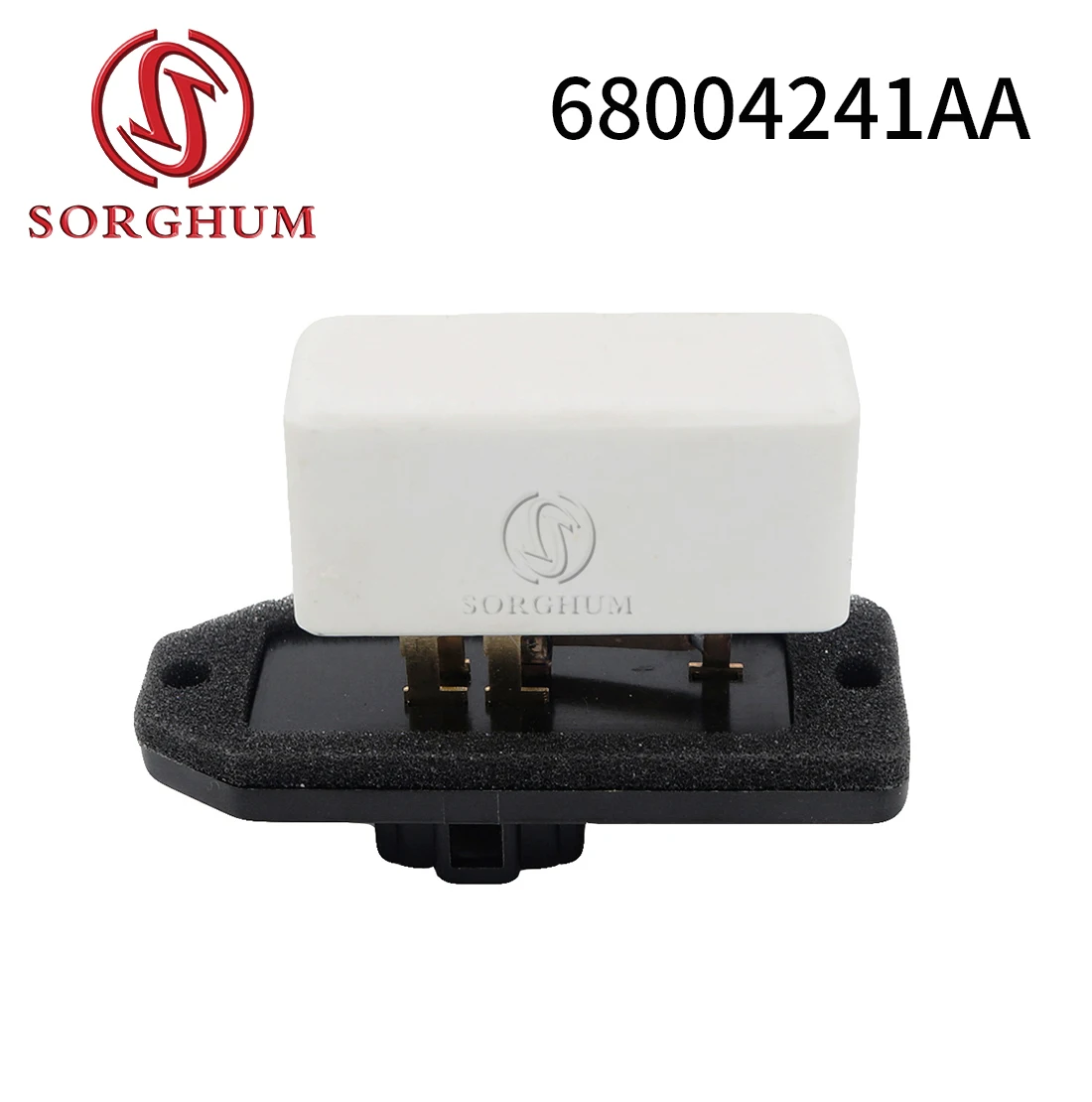 SORGHUM 68004241AA For Chrysler Dodge Jeep Ram 1500 Transit Connect Spare HVAC Blower Resistor Resistance A/C Heater 68004539AA