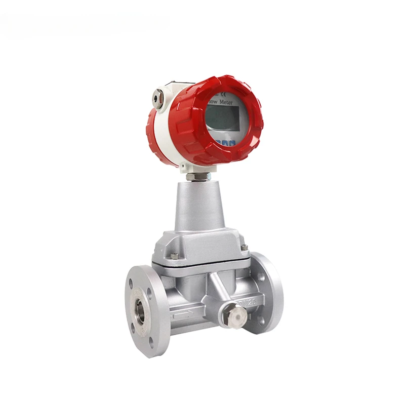 Precession Vortex Flowmeter Natural Gas Methane Air Nitrogen Oxygen Gas Flow Meters