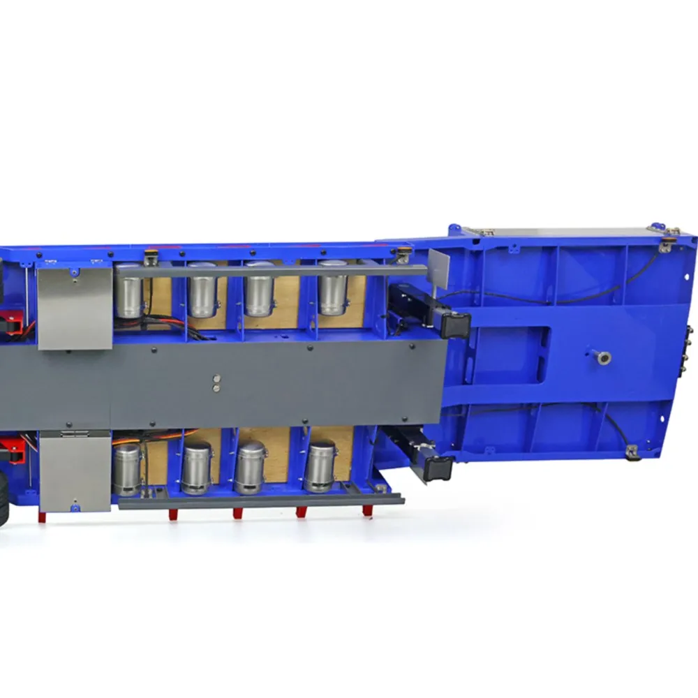

Металлический прицеп Toys LESU с легким гидравлическим насосом, клапаном ESC, электронным подъемом для 1/14 RC Самосвал, тракторной автомобиль THZH1282-SMT2