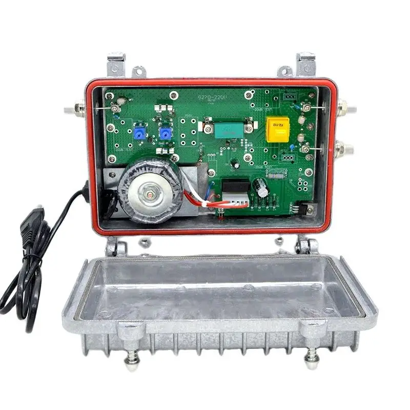 

NEW CATV Trunk Amplifier 30dB Gain Professional Outdoor Waterproof 220V Wholesale Free Shipping Brazil