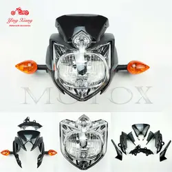 Fit For 2011 - 2016 YAMAHA FZ8N Front Headlight Side Fairing Windshield Speedometer Turn Light Set FZ 800 N 2012 2013 2014 2015