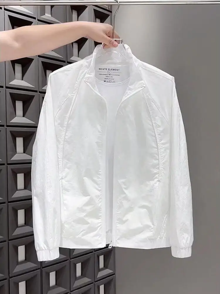 

American Simple Design Stand Collar Jaet Men's 2025 Spring Autumn New High Sensation Casual Versatile Top Coat