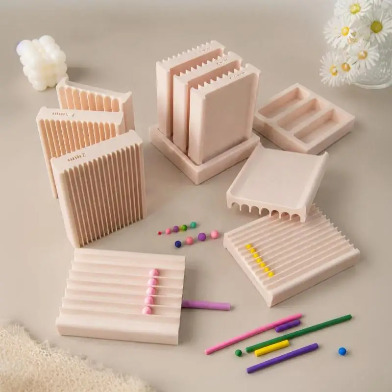 Clay Bead Making Tool Ideal Craft Gift Pottery Rolling Shaping Kit for Adults Kids DIY Jewelry Art Projects view 3