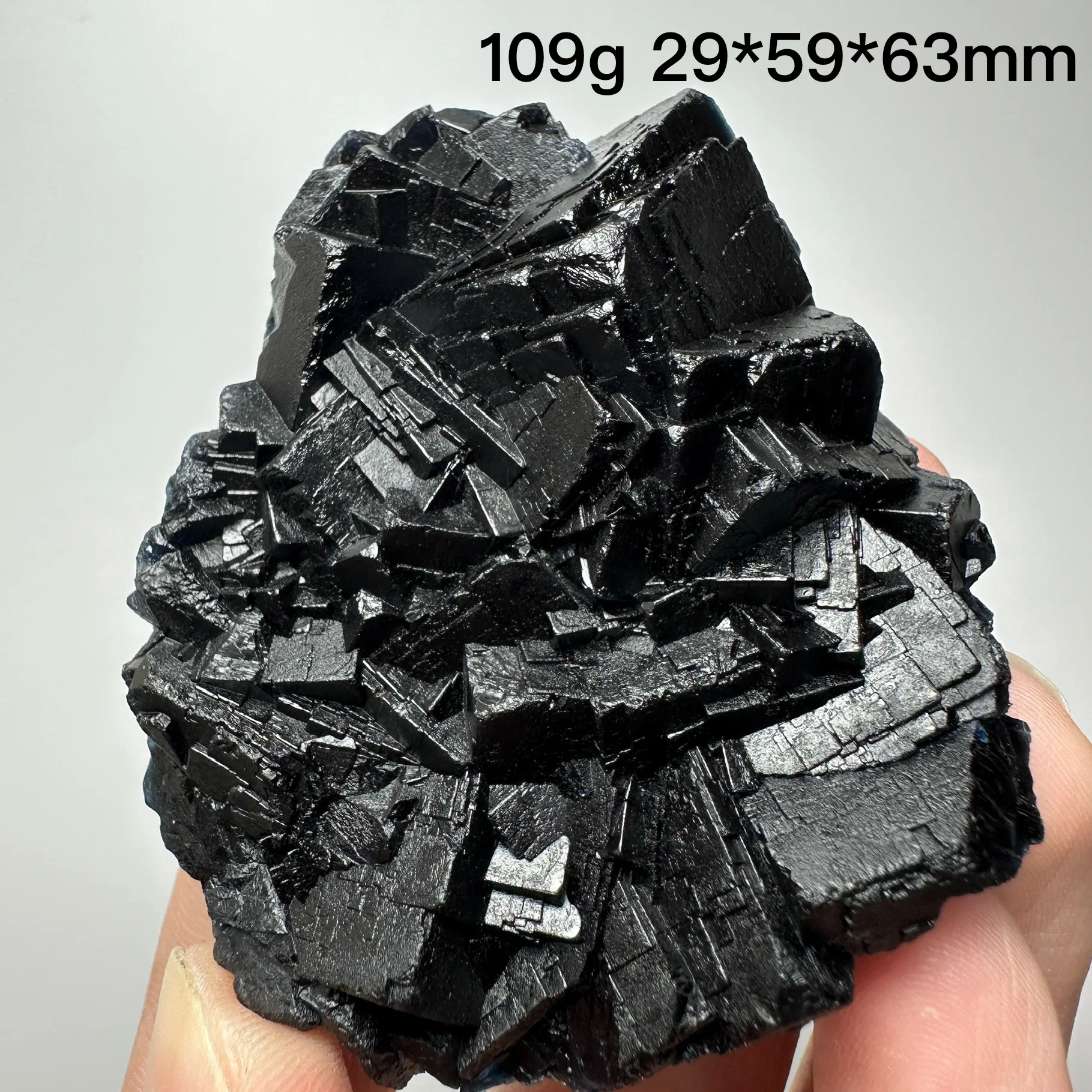 100% Natural Pakistani Black Rose Fluorite (Fluorescent Effect Red Fluorite) Calcite Rough Mineral Quartz Healing Crystal