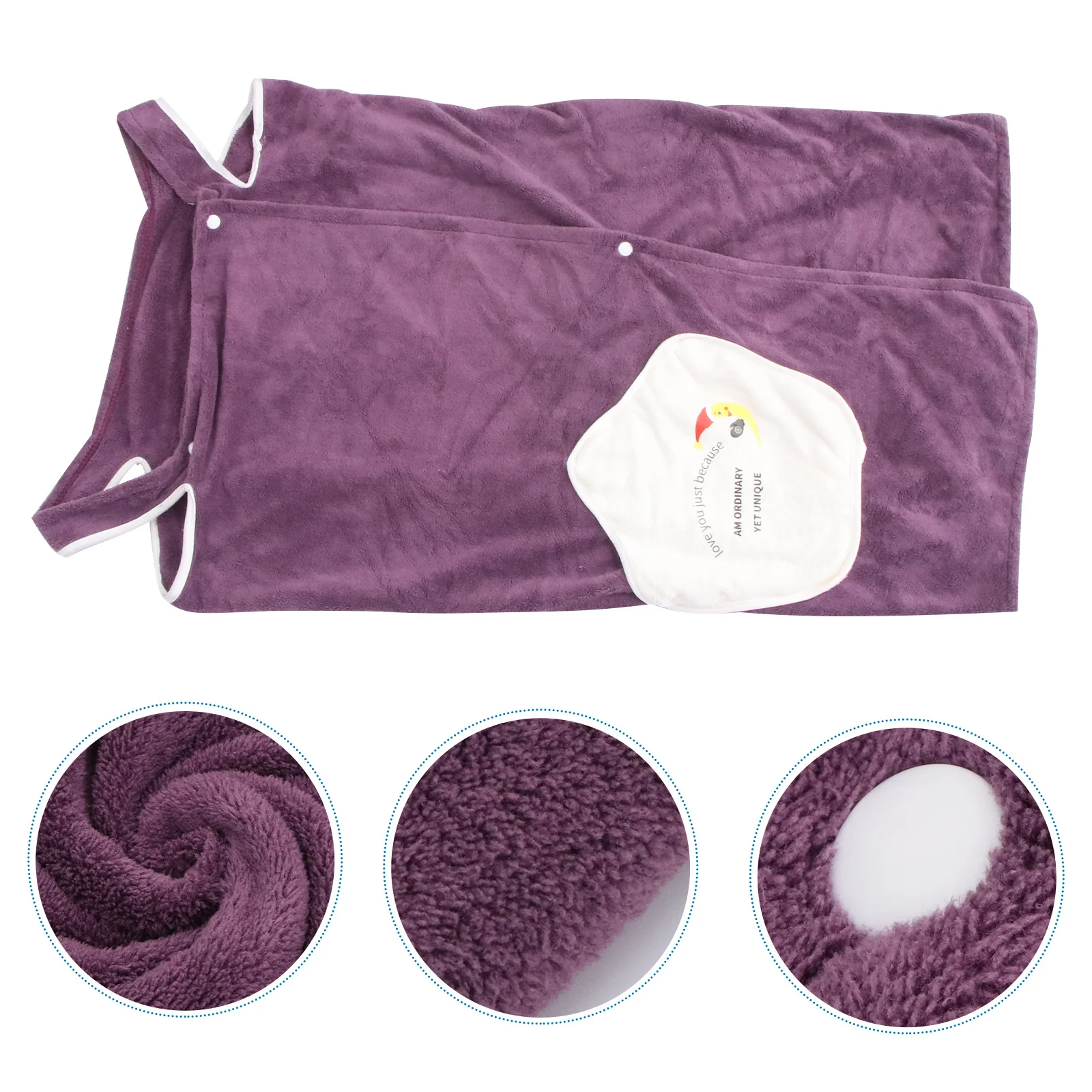 

1Pcs Coral Fleece Bath Towel Women Wearable Shower Comfortable Bath Skirt for Travel Home Sauna Spa Use