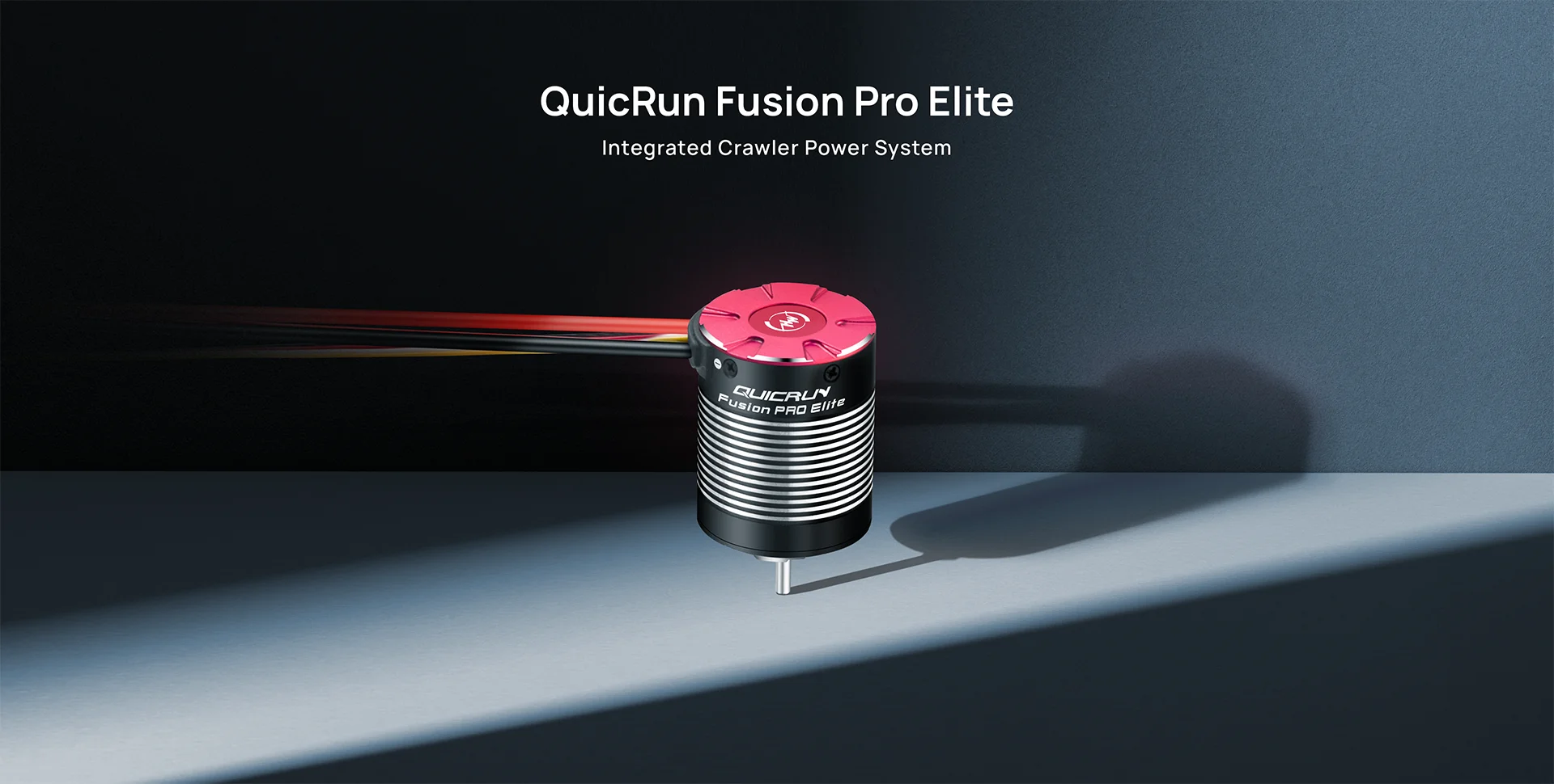 Hobbywing QUICRUN Fusion Pro Elite 2300KV Waterproof Brushless 2 In 1 Crawler Motor For RC Car Truck Crawling Vehicle