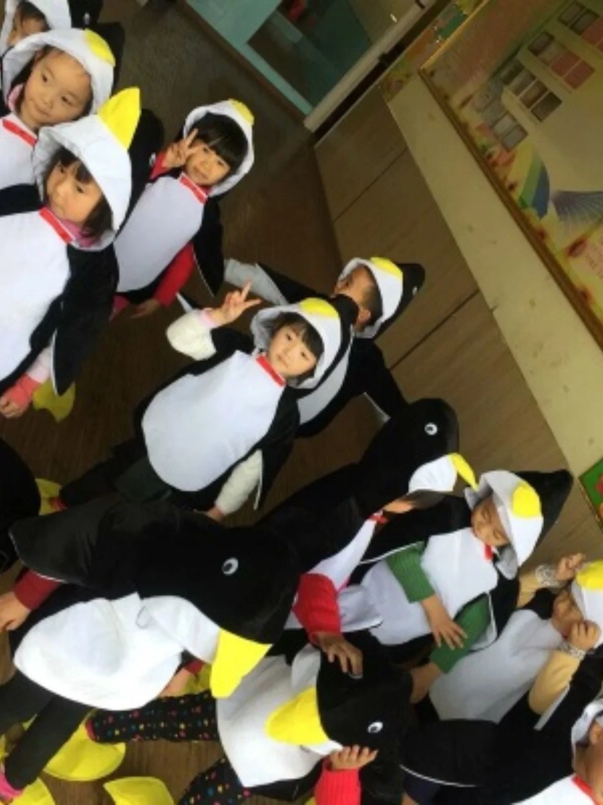 زي أداء كرتوني جديد للأطفال على شكل بطريق، ملابس رقص للأولاد والبنات، ملابس أطفال لمرحلة الروضة