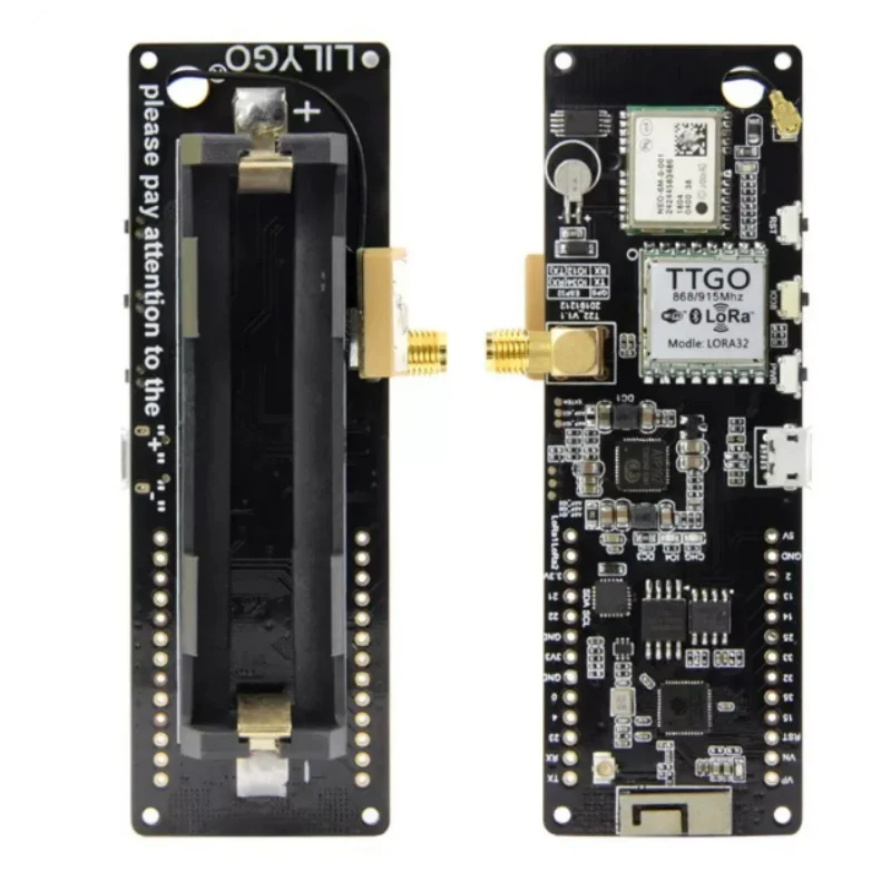 

TTGO T-Beam V1.2 ESP32 Bluetooth LoRa WiFi GPS NEO 6M Wireless Module