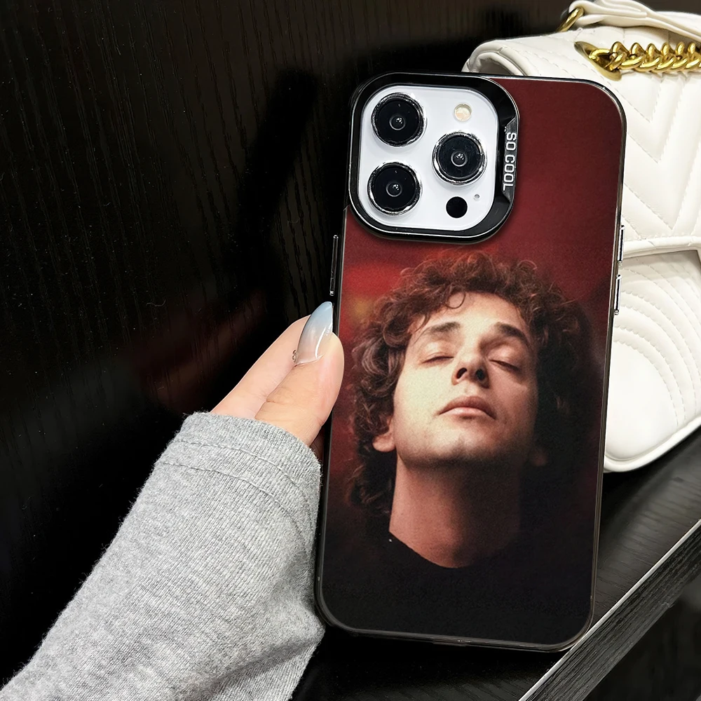 Singer G-Gustavo C-Cerati Phone Case For Samsung Galaxy S24 S23 S22 Plus Ultra FE A71 A55 A54 A53 Laser Cover IMD Color