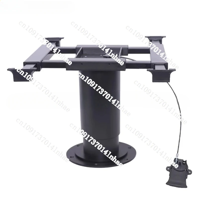 Adjustable Height Table Base  Enables Table Top with Swivel and Slide Function Pneumatic Raised RV Camper Adjustable Legs