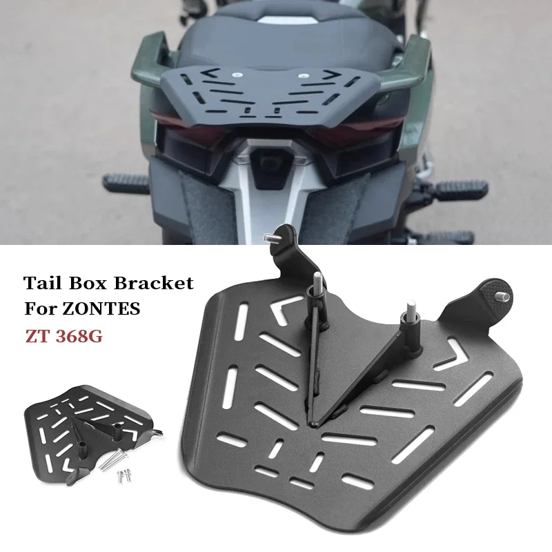 

Fit For ZONTES ZT 368G 368 G G 368 Motorcycle Modified Rear Shelf Luggage Rack Rear Tail Box Bracket Bottom Plate Accessories