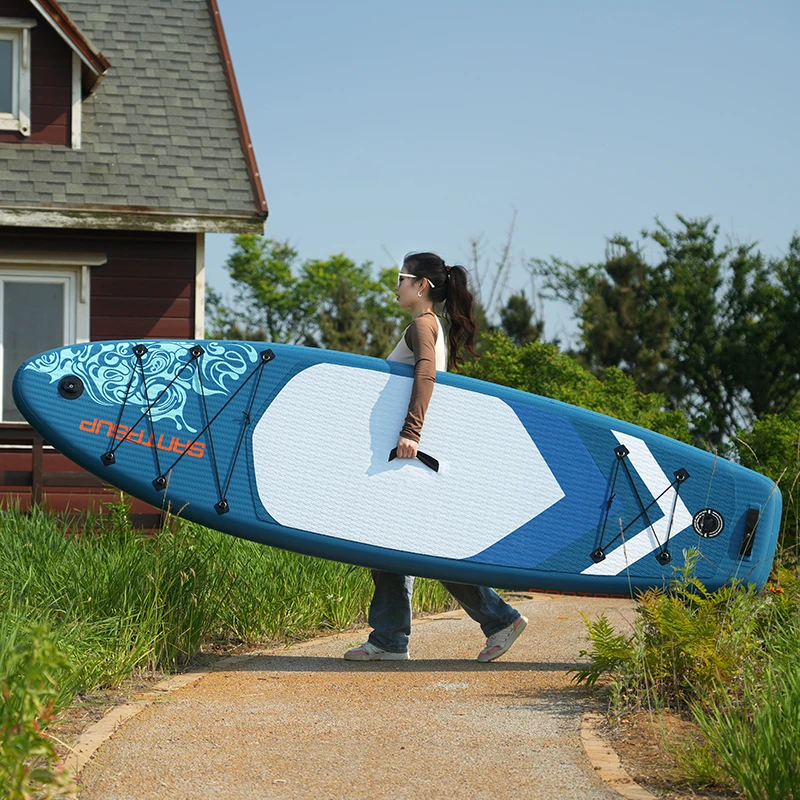 BLUE BAY Inflatable Customized Stand up Paddle Board stand up paddle Isup Fishing Paddleboard