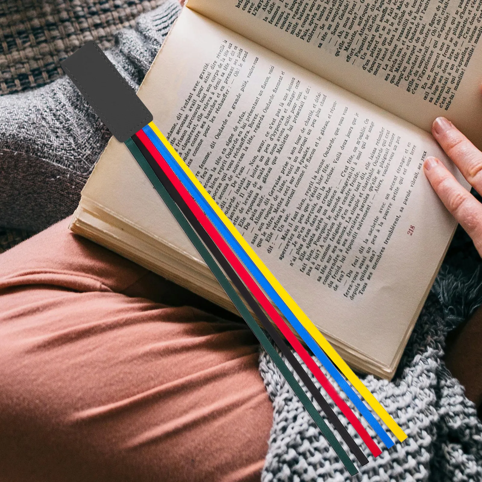 3Pcs Ribbon Bookmarks Stable PU Material Colored Markers for Students Bible Reading Page Markers Reusable Bookmarks
