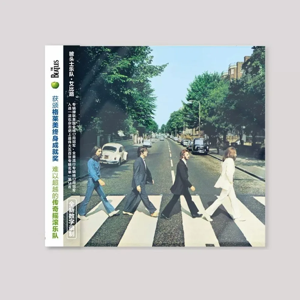 The Beatles Abbey Road CD - Novo em folha - Álbum icônico de rock britânico - Faixas clássicas atemporais para áudio de carro e casa