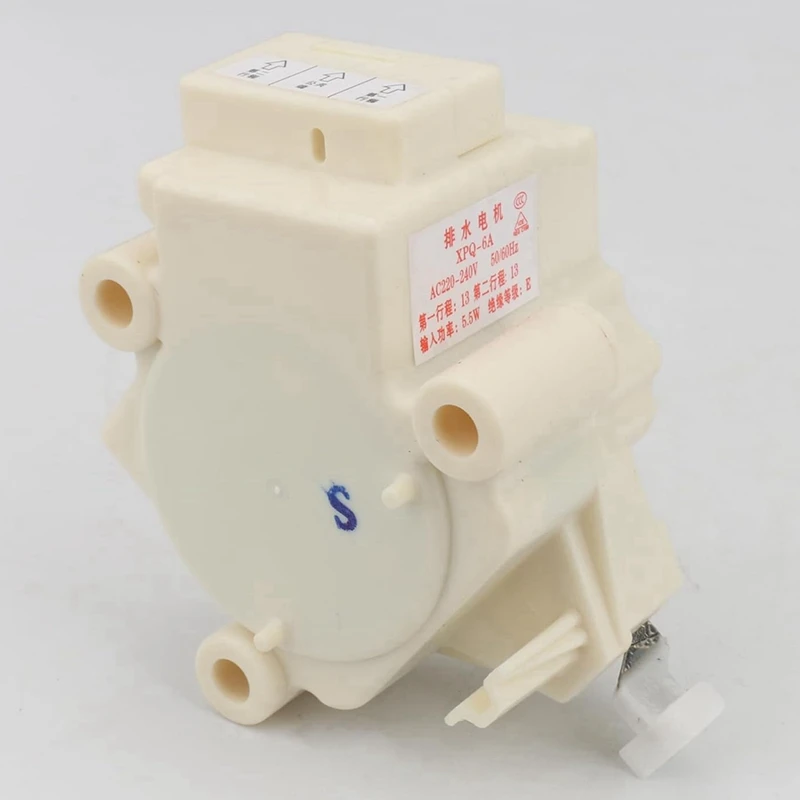 Drain Valve Motor PQD-703 XPQ-6A QC22-1 Double Stroke For LG Fully Automatic Washing Machine