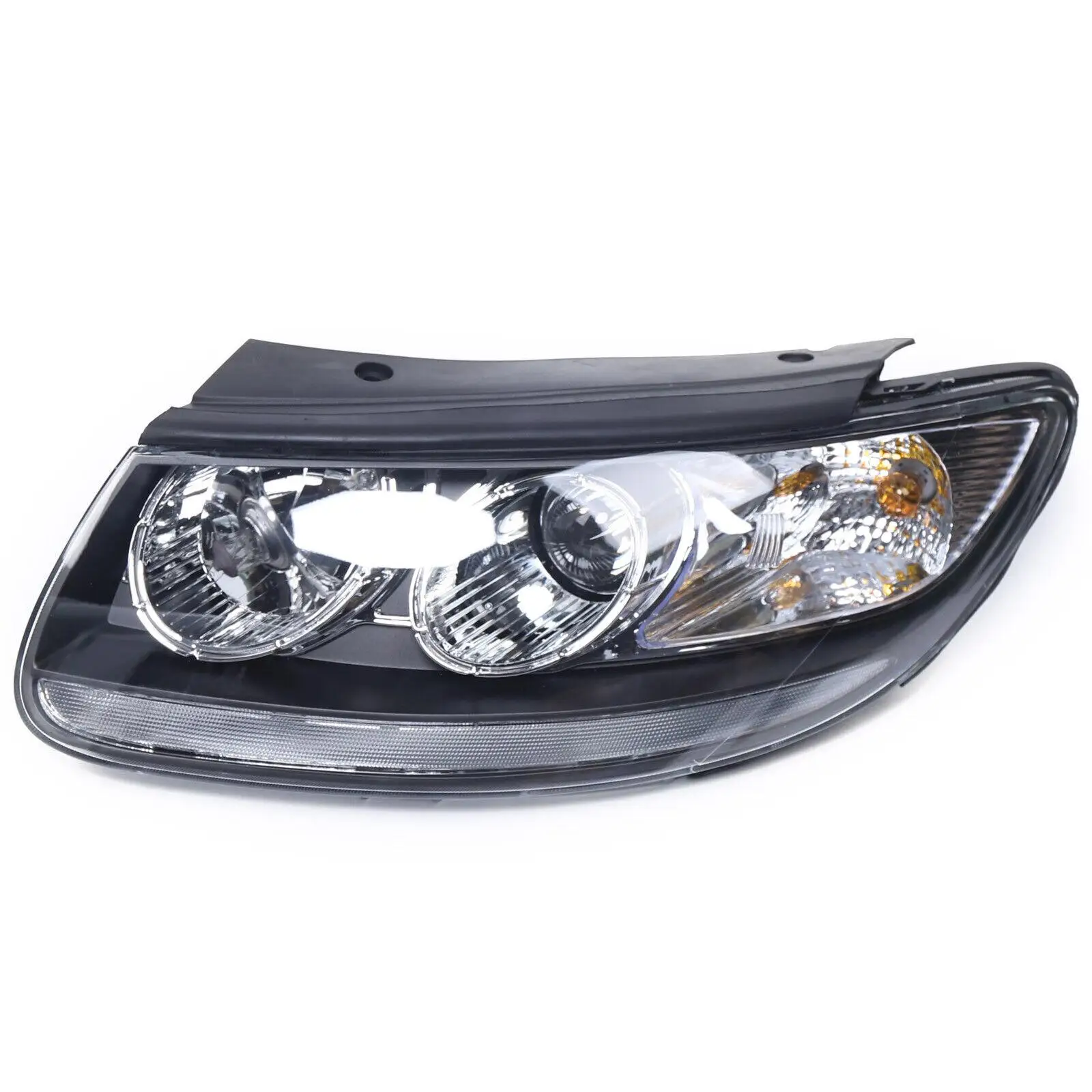 Halogen Headlight Headlamp for Hyundai Santa Fe 2007-2012 2.4L 3.5L Left Driver Side 6 Pin