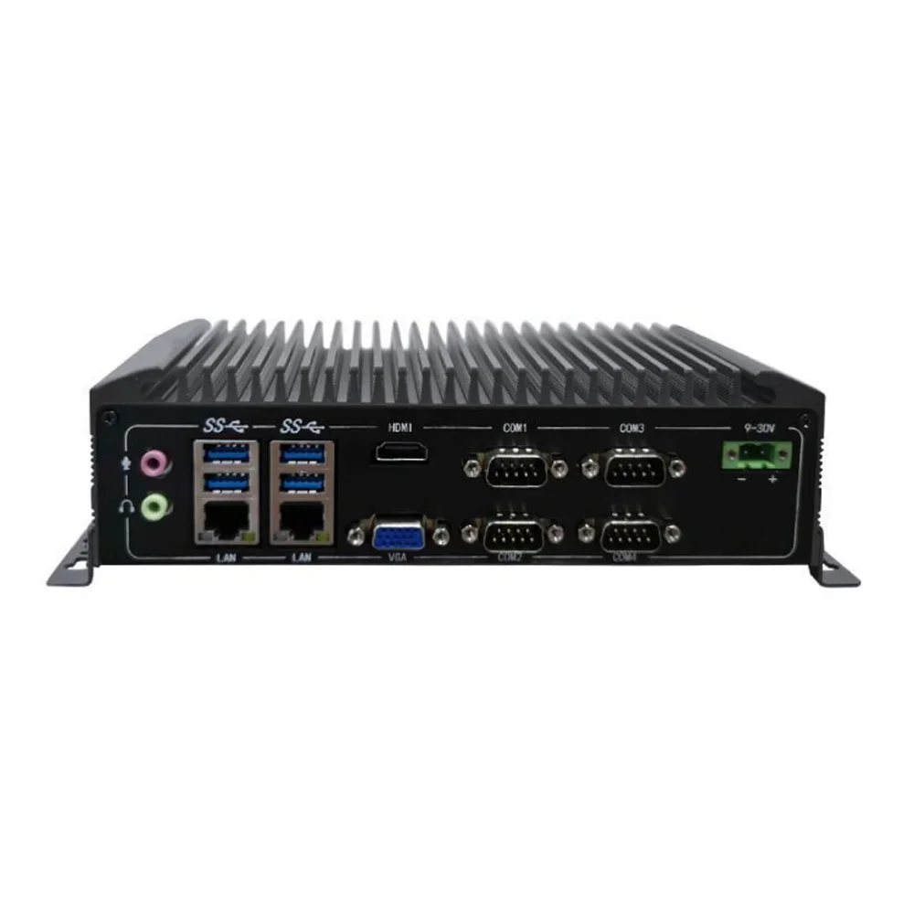 2025 Custom OEM Manufacturer Fanless Embedded Industrial Box PC