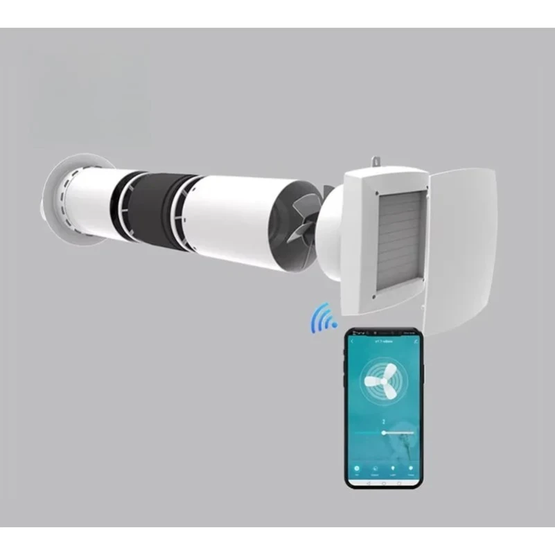 

Восстановление вентиляции 2024, вентиляция с восстановлением тепла, настенный вентилятор Wi-Fi для одной комнаты