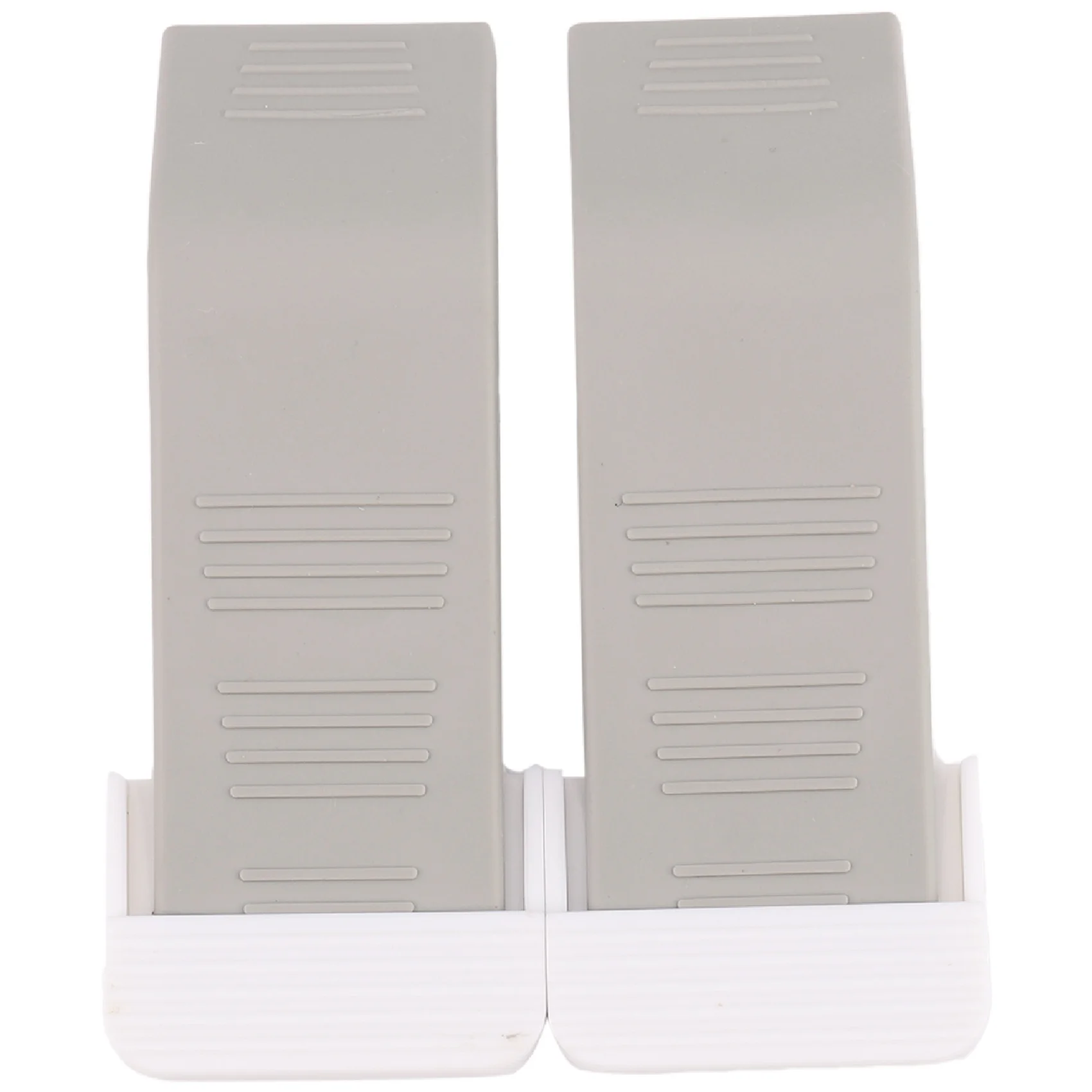 Дверной стопор, комплект из 2 шт., сверхпрочный дверной стопор премиум-класса, резиновый клин с декоративным держателем для хранения — идеальный дверной стопор для Draft S