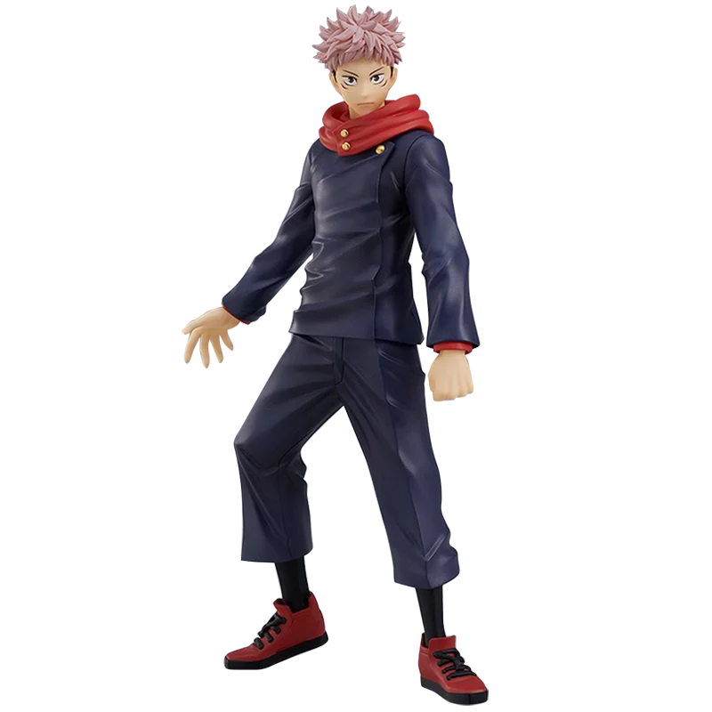 

Anime Jujutsu Kaisen Itadori Yuji Cosplay Cute figurines Standing posture Collectibles Model Tabletop Decor Gift Garage Kits