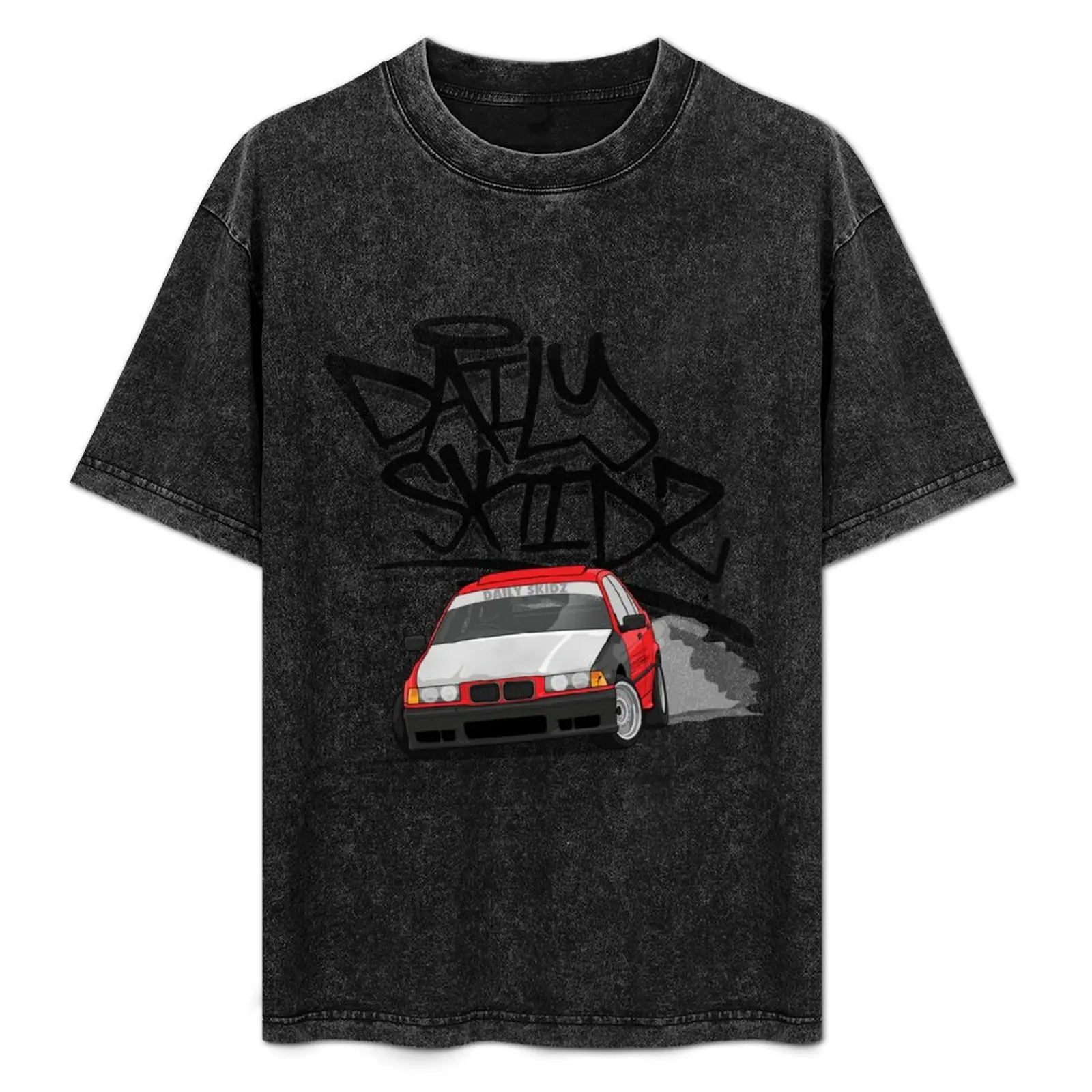 

daily skidz 1 T-Shirt shirts graphic rapper graphic tees clothes street wear oversized t shirt men