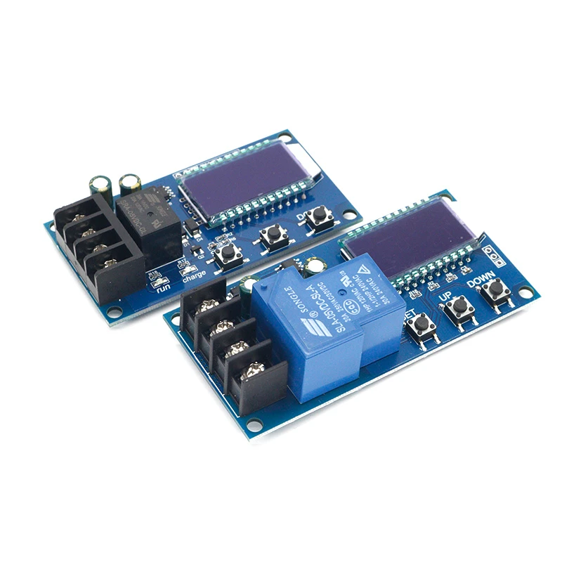 10A 30A 6-60V Lead-acid Solar Storage Battery Charger Control Module Digital Overcharge Protection Control Switch LED indicator