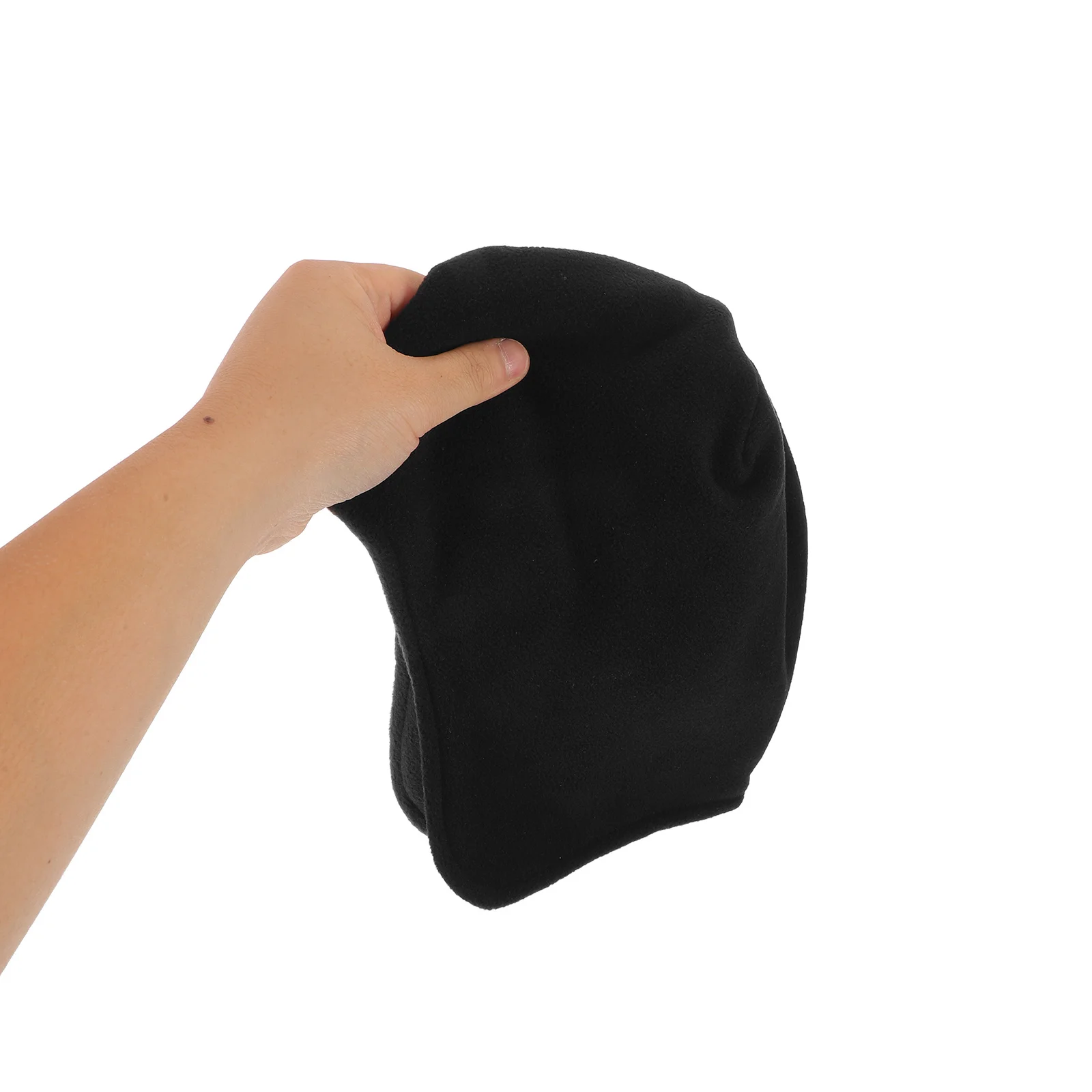 

Warm Fleece Sleeping Cap For Winter Soft Breathable Hair Bonnet Night Beanie Hat Elderly Sleep Protector For Curly Long