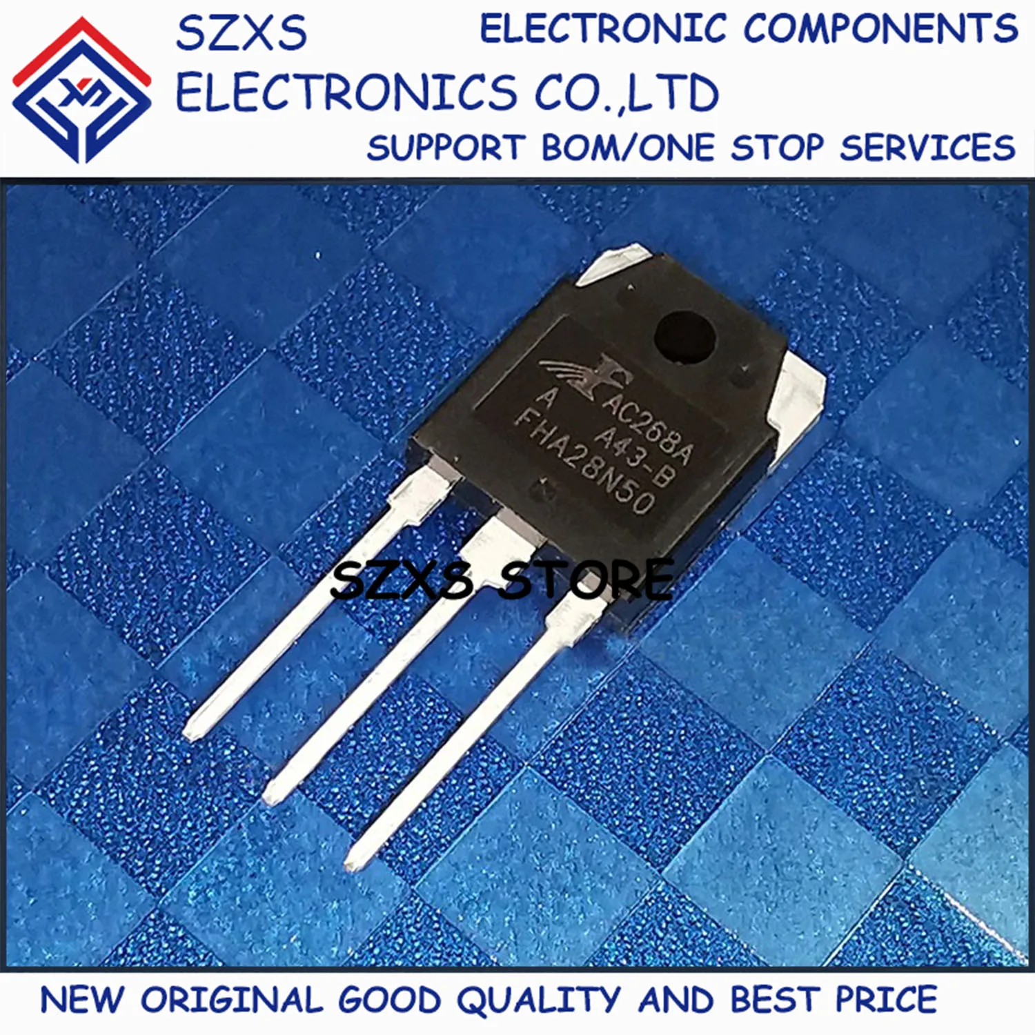 

New Original 10Pcs FHA28N50 TO-3P 28A 500V MOSFET Field Effect Transistor In Stock Electronic Components Good Quality