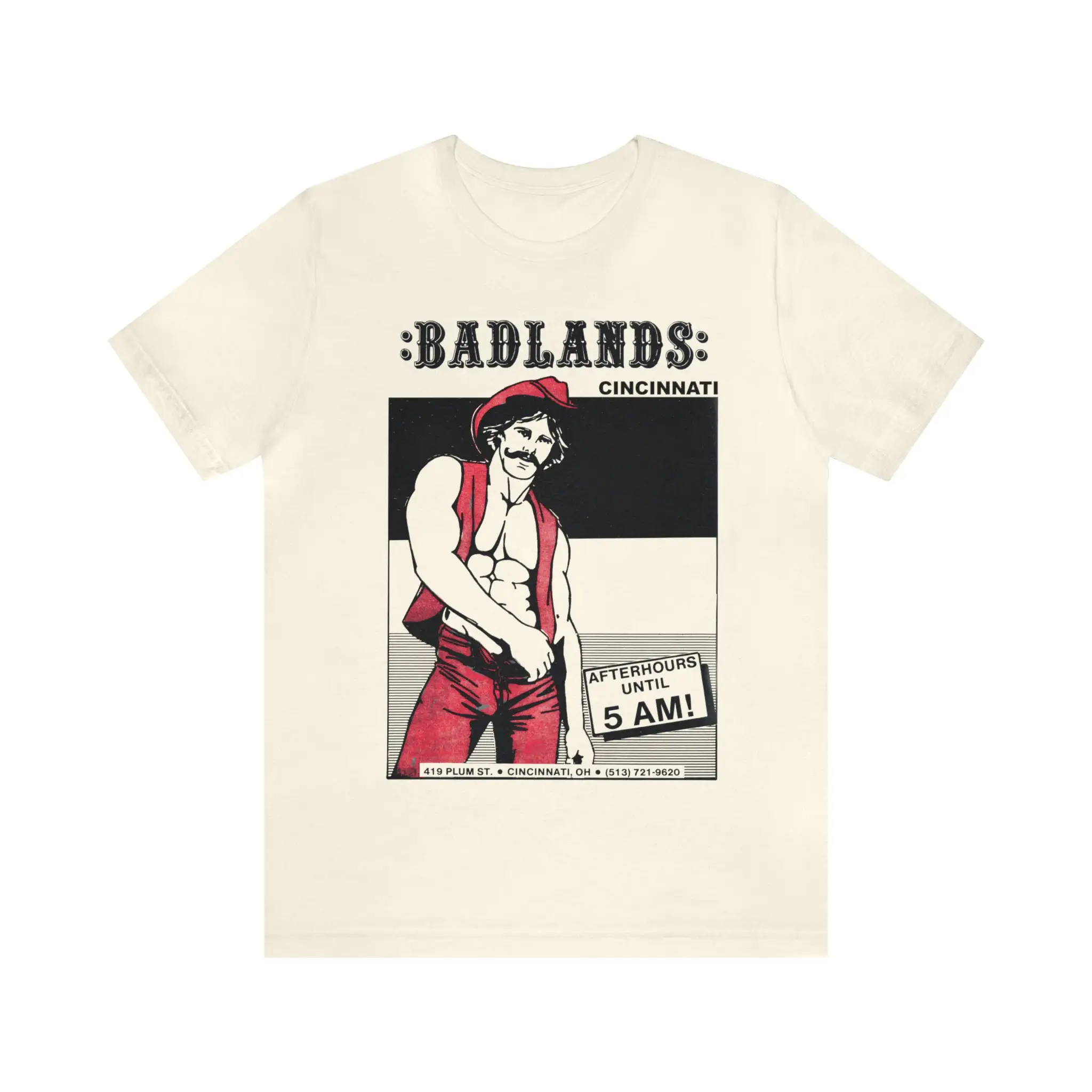 Badlands Cincinnati Cowboy Bar T shirt