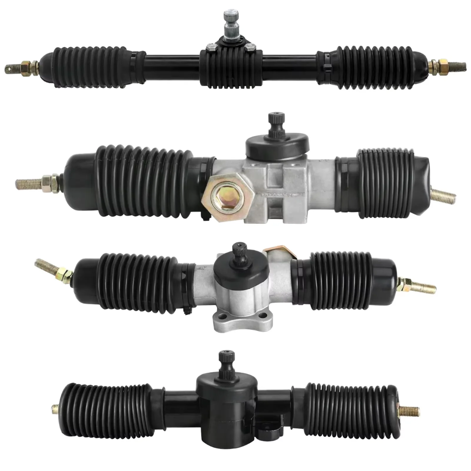 330-440MM Power Steering Rack For Go Kart ATV UTV Buggy Drift Trike DIY Motorcycle Front Wheel Steering With Ball Joints