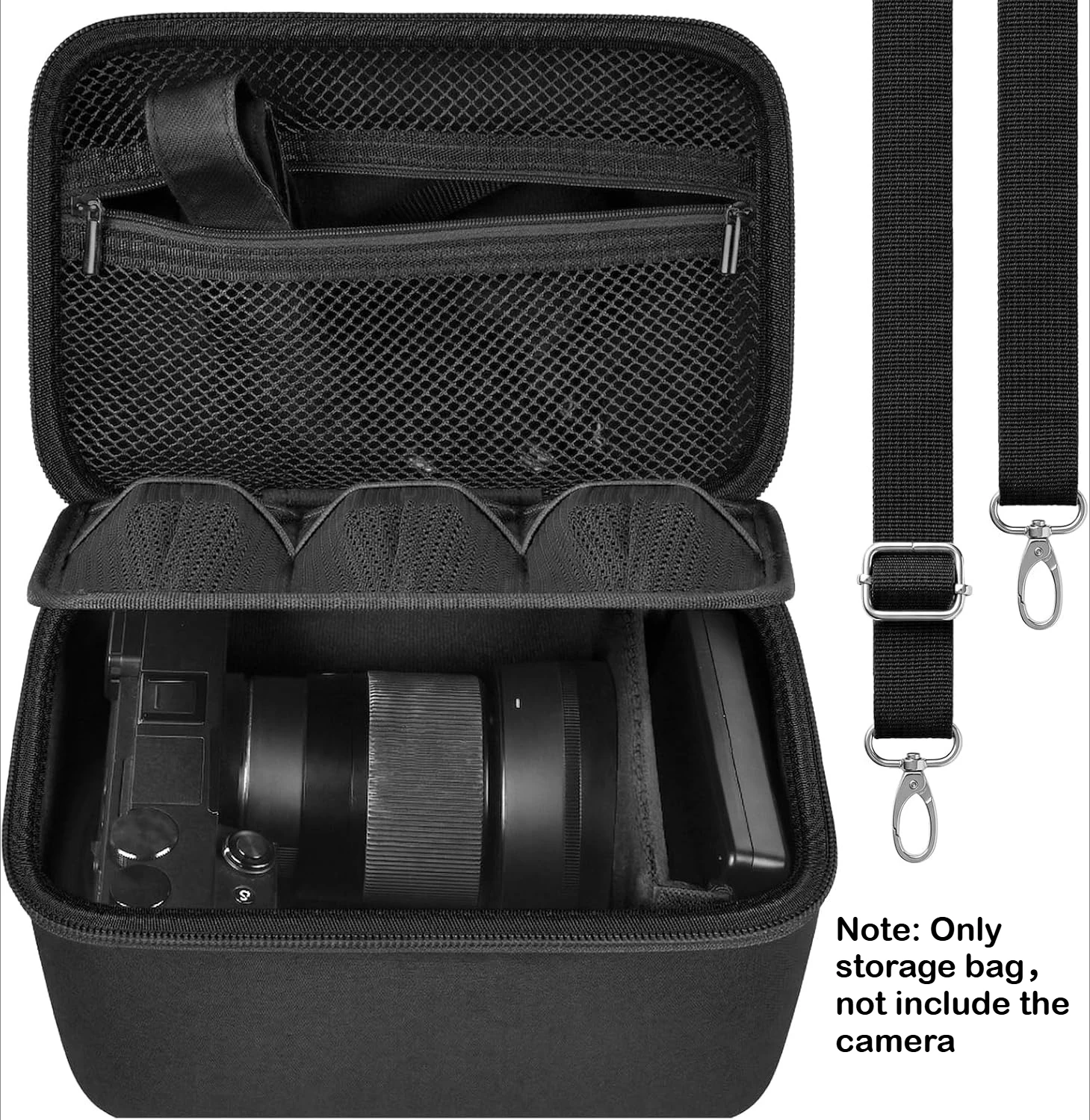 Estuche para cámara Sony Alpha ZV-E10 Alpha a6400/ a6700/ a6100/ a6000/ a6600/ a6500, cámara digital sin espejo (solo estuche)