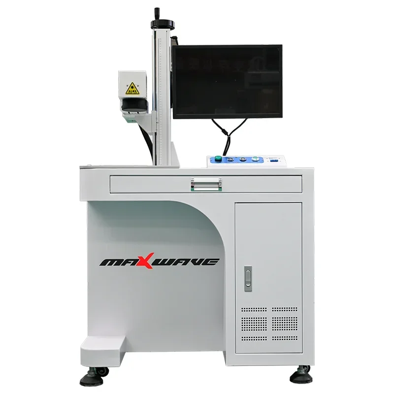 Maxwave Fiber laser marking Machine Engraver Glass Bottles Acrylic Wood Deep Cutting 20W 30W 50W 60W Engraving Machine