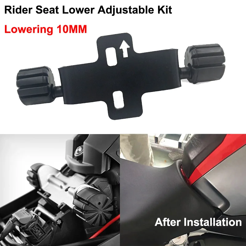 R1200RT R1250RT Motorcycle Rider Seat Lowering Adjustable Kit 10mm For BMW R1200GS ADV LC R 1200GS R1250GS R 1250GS adventure