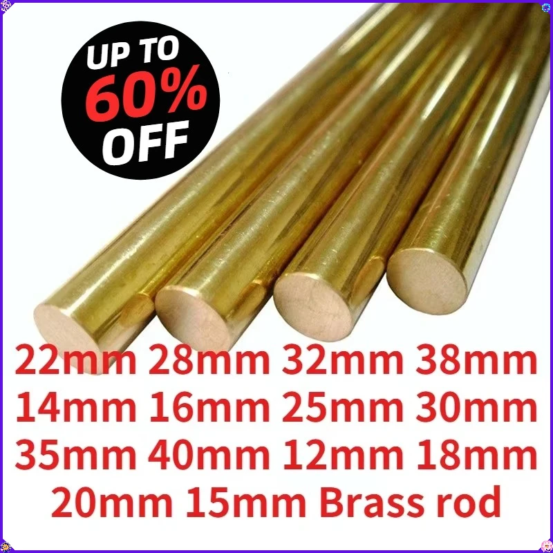 12mm Brass Rod Bar 15mm 18mm 20mm 25mm 30mm 35mm 40mm Round Rod Blank Scales Blade Length  150mm