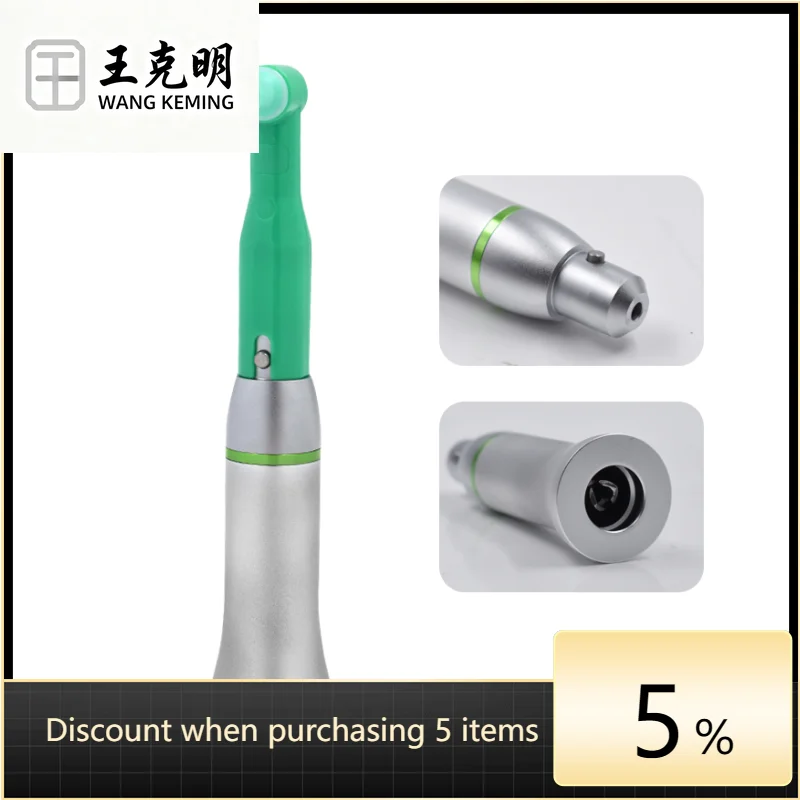 den tal Prophy Handpiece 4:1 Reduction Work With Prophy Cup Straight Head Low Speed Teeth Polishing Tool