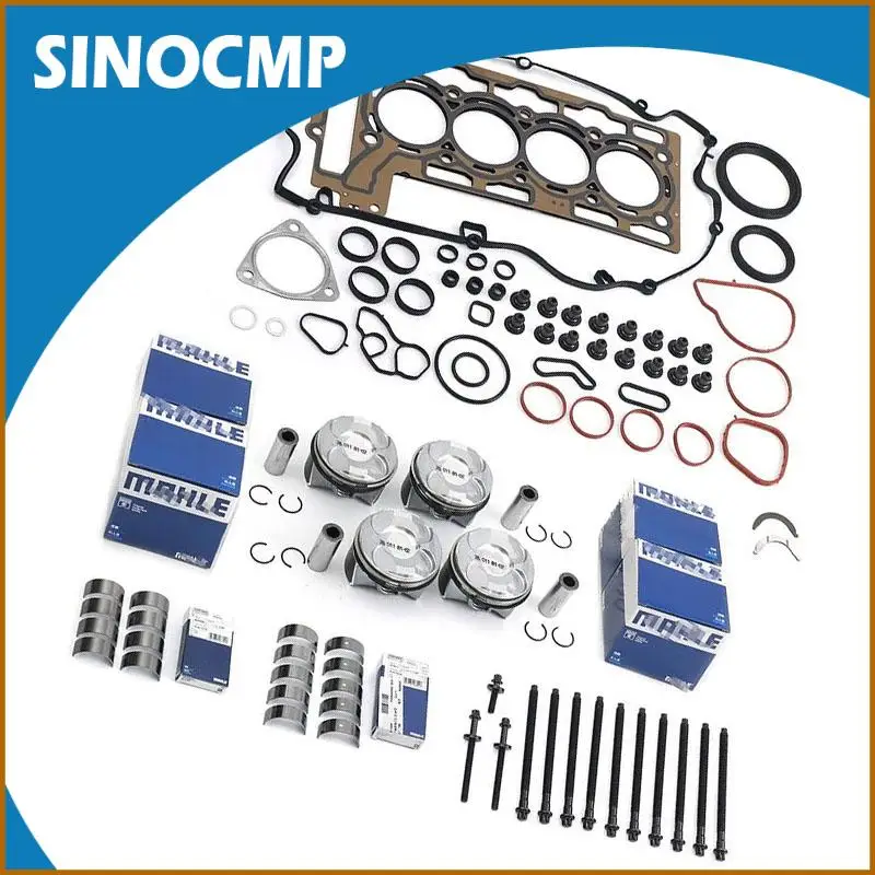 

Комплект уплотнений подшипников для ремонта поршней двигателя для BMW 116i 118i 316i F20 F30 MINI Cooper R55 R56 R57 R58 Cooper S