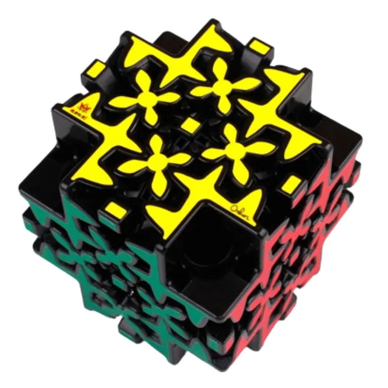 Meffert's Maltese Gear Cubo magico Cubo di velocità Puzzle a forma strana Cubo senza adesivo Puzzle Giocattoli