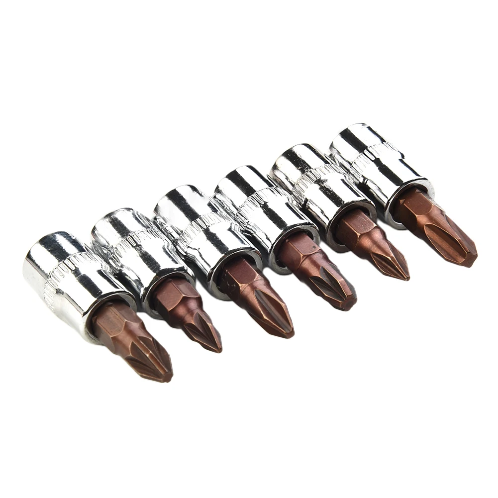 مفك بت المقبس محرك وجع بت 6.3 مللي متر عرقوب إصلاح أداة السلطة الصليب مفك ل ميكانيكي كهربائي سهلة التركيب