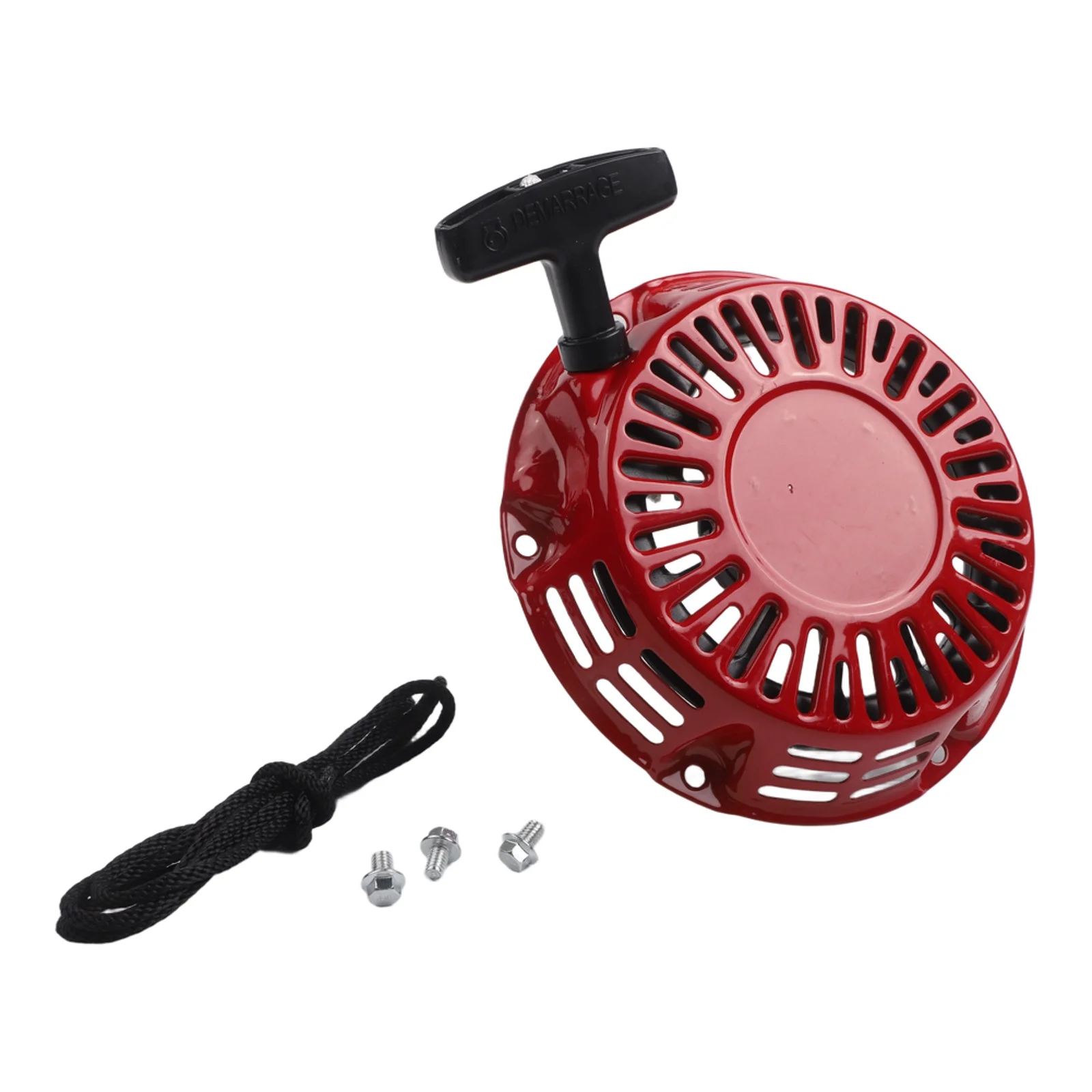 Complete Recoil Starter for Honda For GX160 For GX200 5.5HP to 6.5HP Engines with Mounting Bolts and Rope for Quick Installation