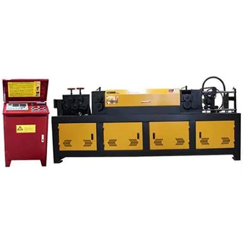 

Guaranteed Quality Steel Bar Straightening Machine Steel Rod Rebar Coil Wire Steel Bar Straightening and Cutting Machine