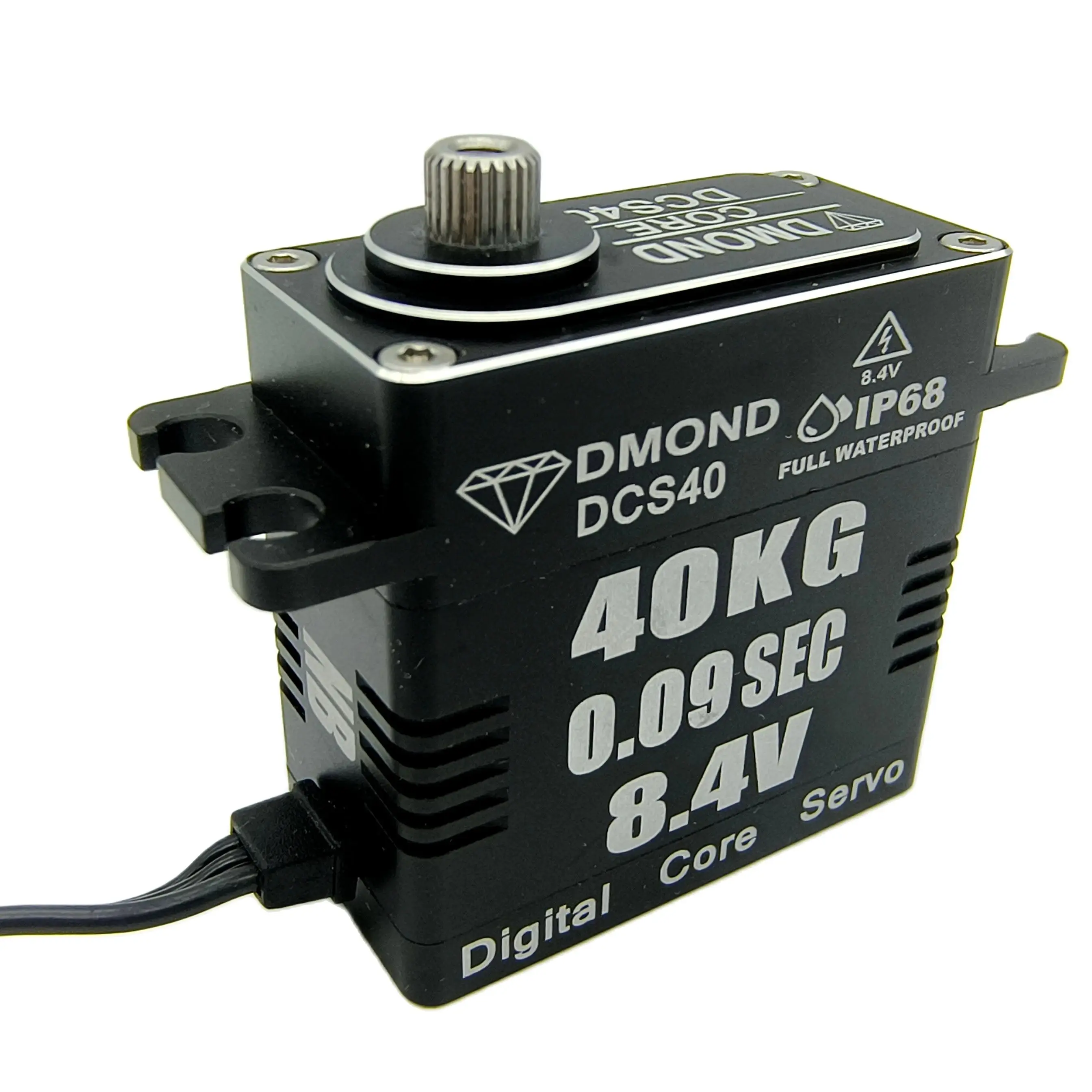 DMOND NB DCS40 40KG 0.09sec Core 8.4V IP68 Full Waterproof Servo for 1/8 1/10 RC Car Crawler Buggy Truck