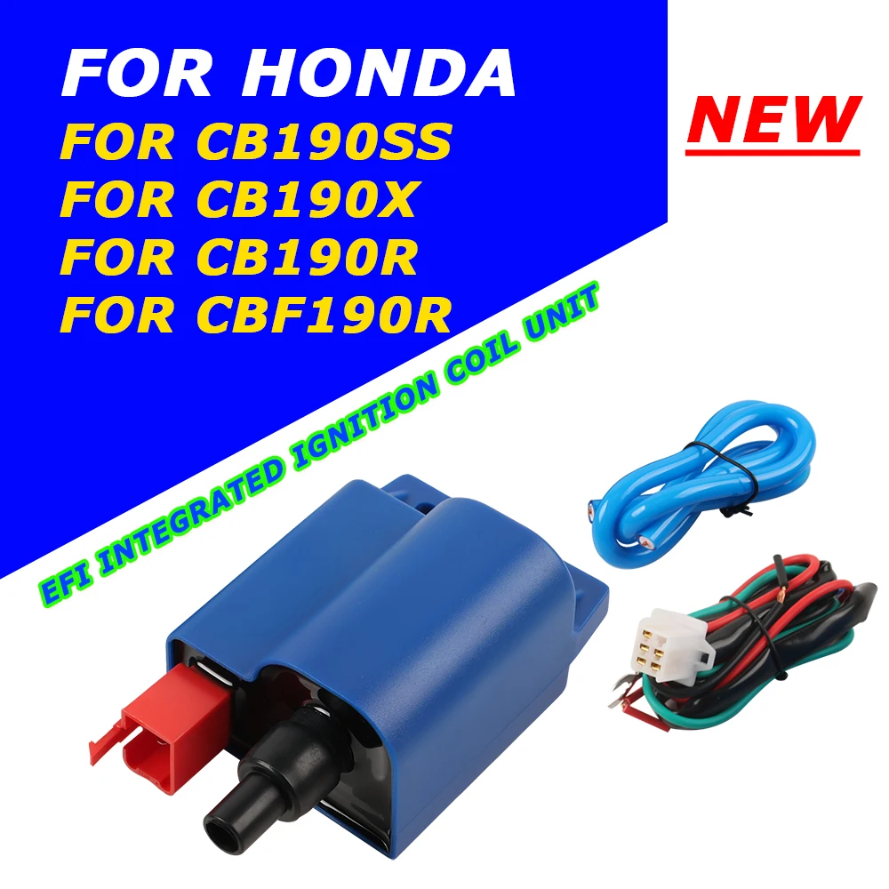 Motorcycle Electronic Fuel Injection Ignition Coil‌ EFI Connector lgnition Switch  For Honda CB190R CBF190R CB 190 R SS CB190 X