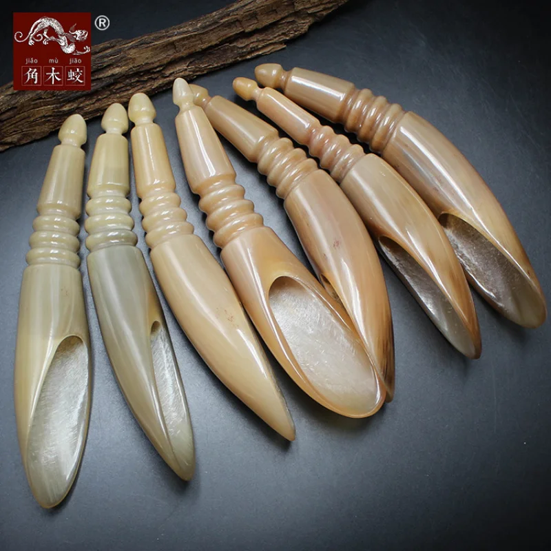 

New model of beetle yak horn gua sha massage beauty stick