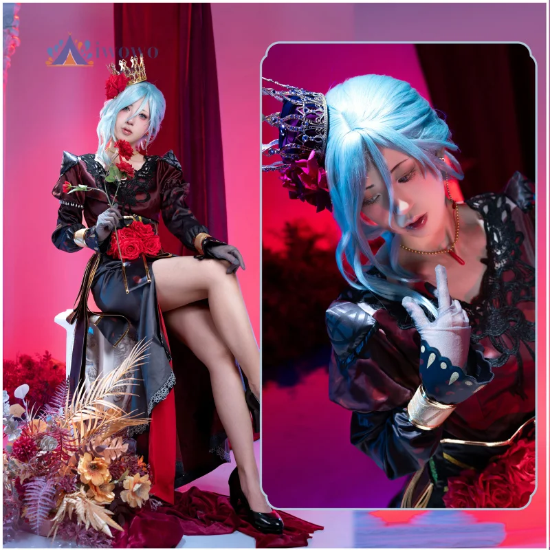 

Новый игровой проект Sekai, красочный сценический костюм Hinomori shizuku, карнавальный костюм PJSK, платье на день Святого Валентина, карнавальный костюм с розовым хвостом