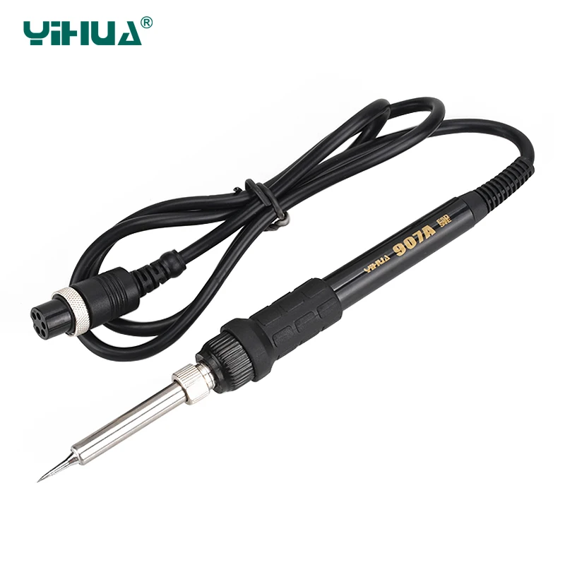 YIHUA 50W 907A Soldering Iron Handle Universal 936 Soldering Stations Electric irons 5 Holes Interface Welding Tools Accessories