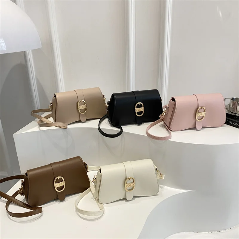 

New Retro Underarm Bag for Women, Exquisite Shoulder Messenger Bag, High-texture Handbag, Simple and Versatile Model.